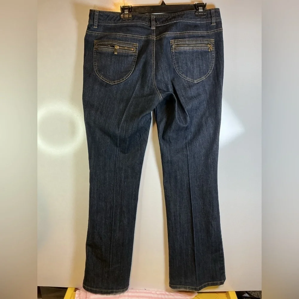 Michael Kors Dark Blue Flare Jeans